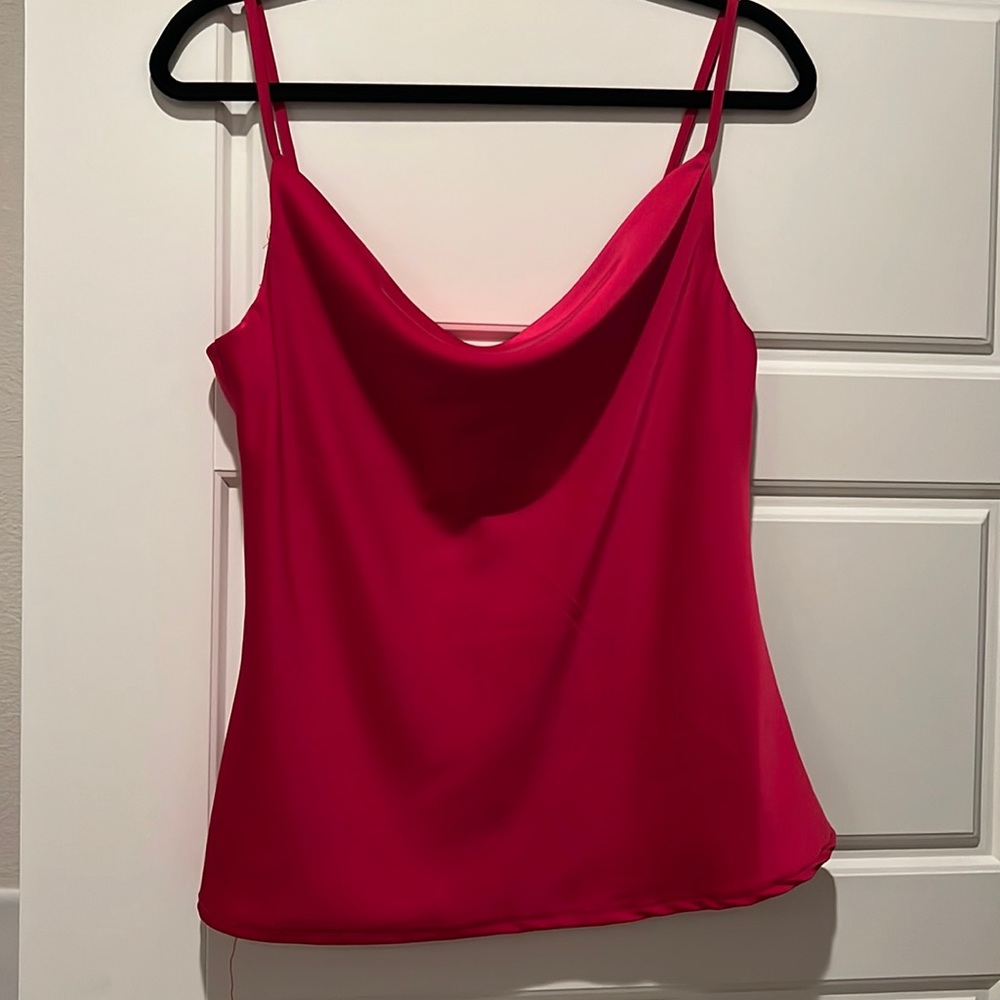 Dressy silk tank